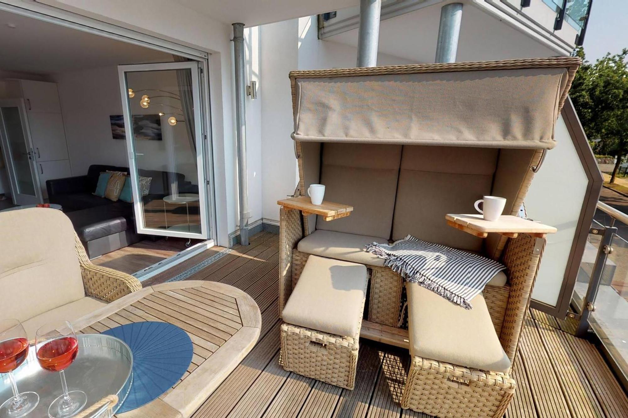 Villa Meeresrauschen Carpe Diem Mit Grosszuegiger Terrasse Und Extragrossem Strandkorb Pelzerhaken Ngoại thất bức ảnh